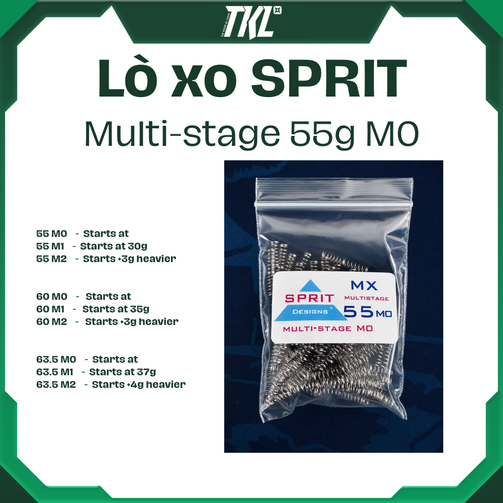 Lò xo SPRiT MX 2 Tầng (Multi-Stage)