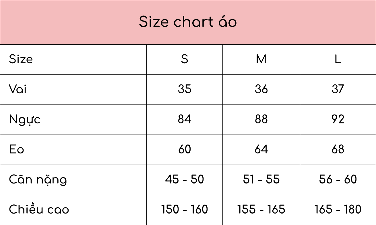 size tops