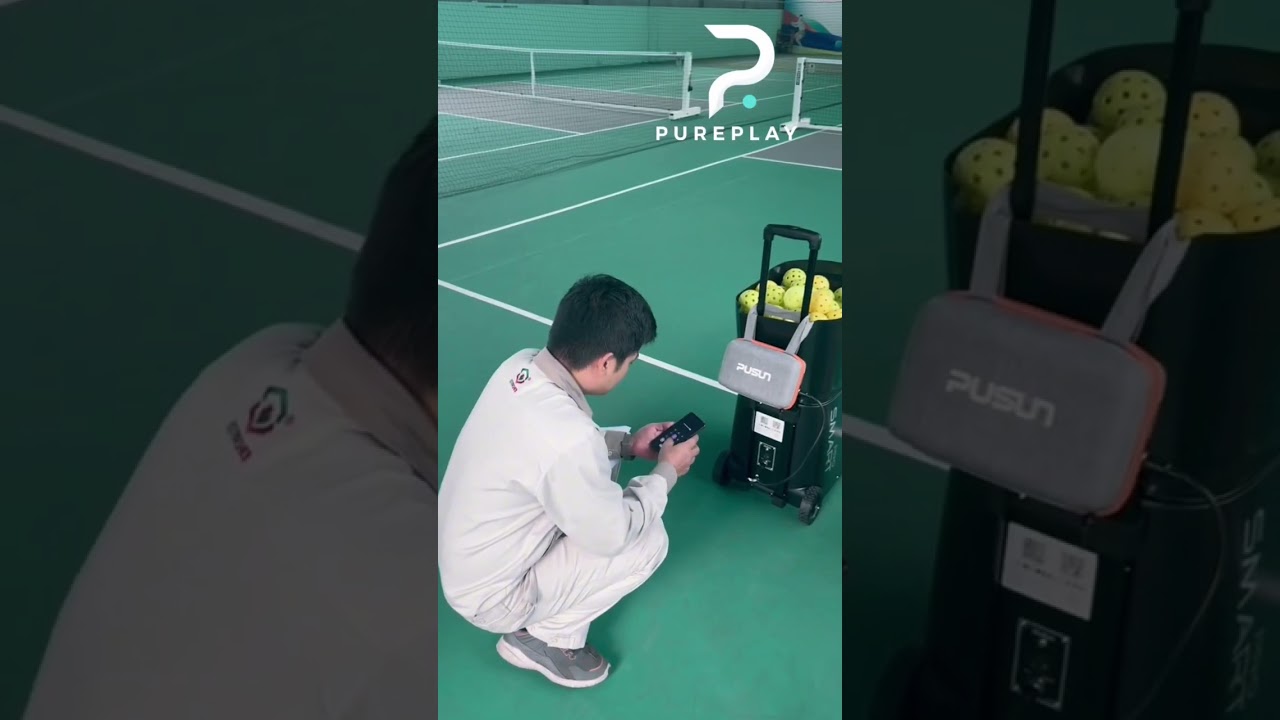 Giao máy bắn bóng pickleball Pusun PP SMART PRO cho công ty Hóa Chất Việt Trì