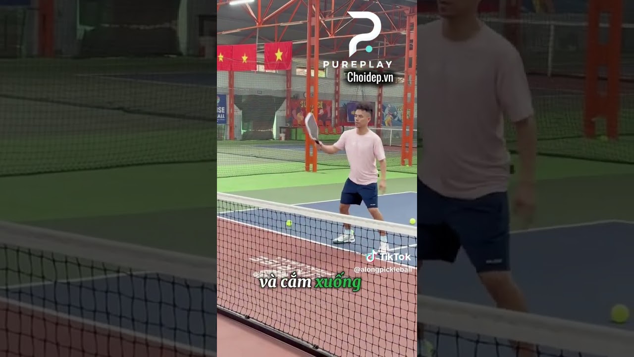 Tập volley phản công với máy bắn bóng PUSUN PP SMART PRO