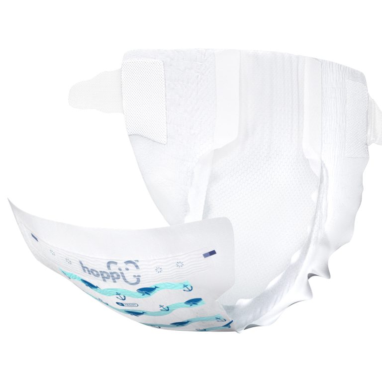 Bỉm – Tã dán Hoppi Airdream size S 56 miếng (cho bé 4 - 8kg)