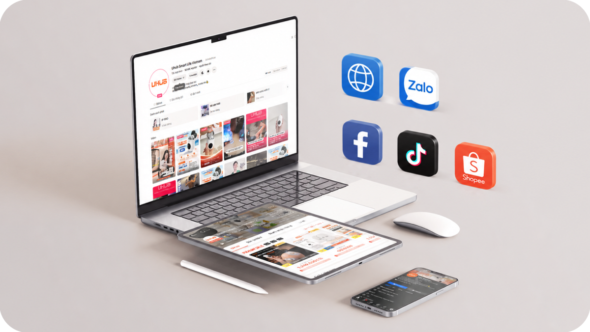 UHUB hỗ trợ thử nghiệm.