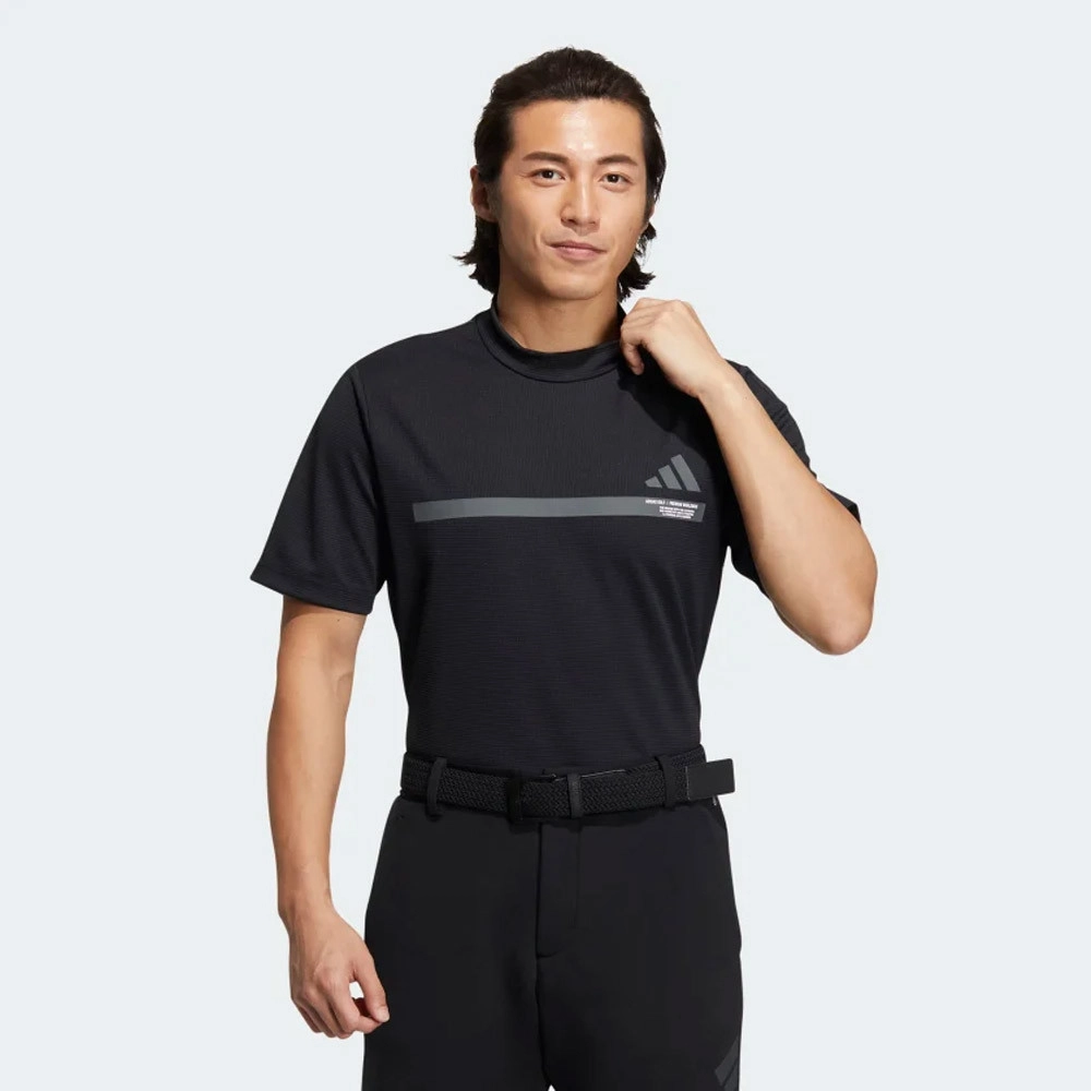 Áo polo adidas nam AEROREADY Big Badge of Sport - Màu Đen