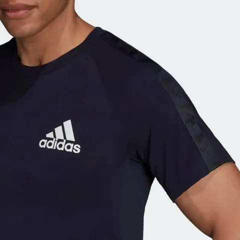Áo thun Nam Adidas Chính Hãng - MOTION LOGO AEROREADY DESIGNED TO MOVE - Navy