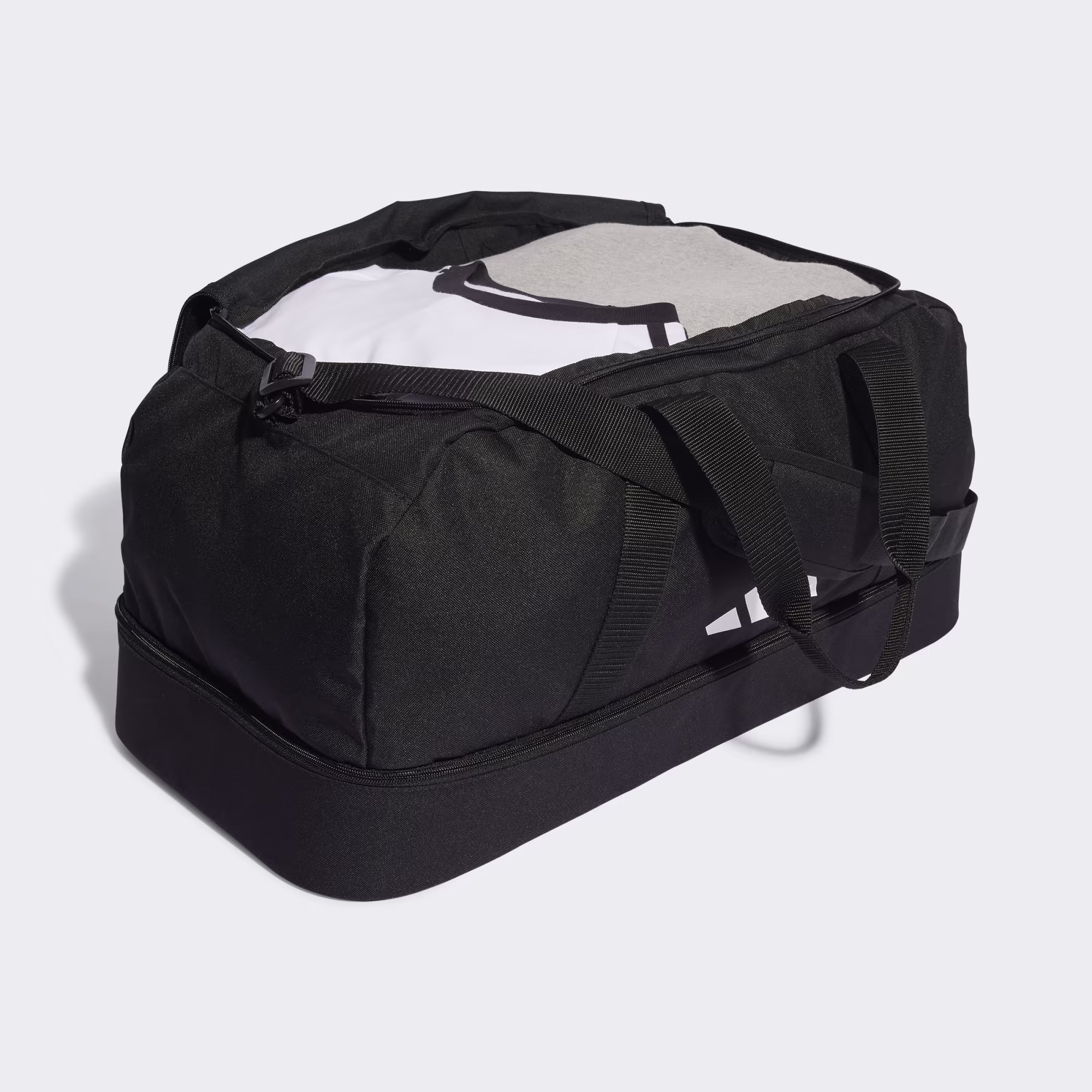 Túi trống ba sọc Adidas 41L HS9742 Đen
