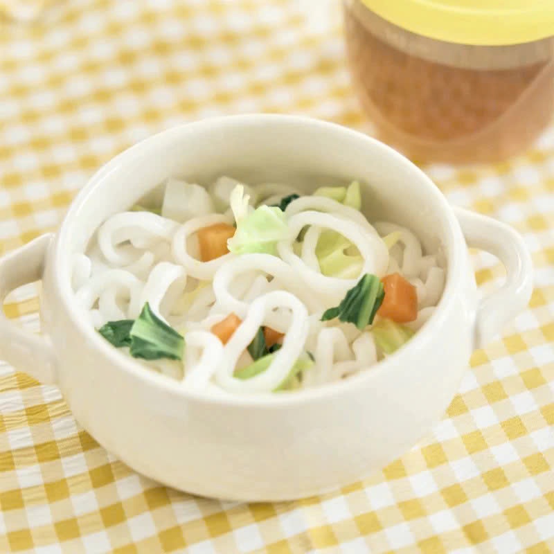 Mì Udon Tách Muối Dạng Vòng EDISONMAMA Cho Bé Từ 12 Tháng Tuổi  - Mềm Dễ Ăn, Nấu Nhanh