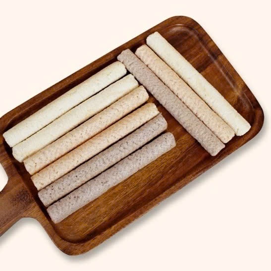 Bánh Ăn Dặm Gạo Lứt Hữu Cơ THANH DÀI MOM'S CHOICE Cho Bé Từ 6 Tháng Tuổi - Túi 30g