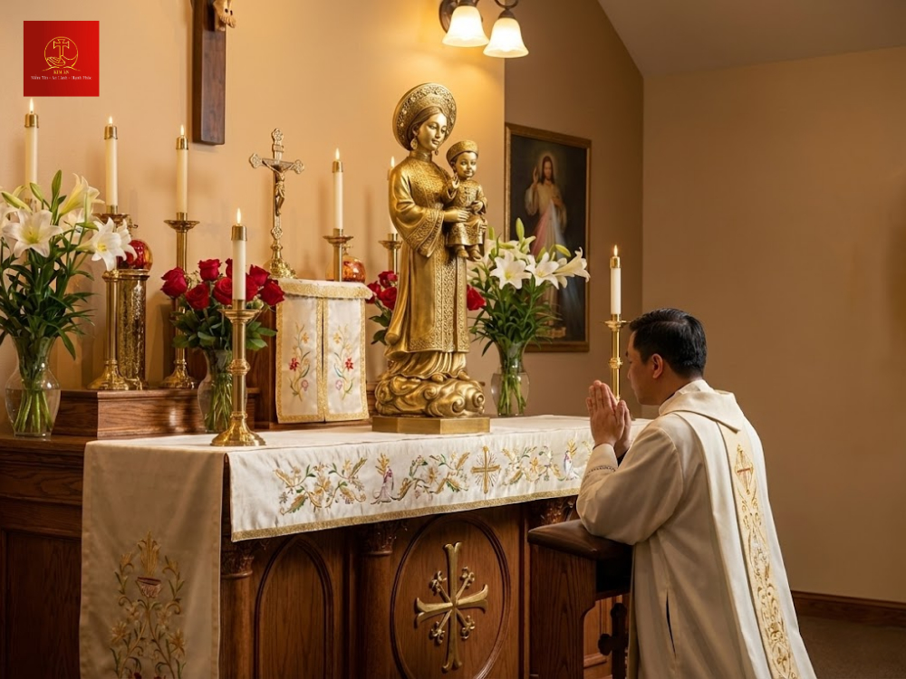 Tượng Đức Mẹ La Vang: Nguồn gốc, ý nghĩa & 12+ Mẫu đẹp, bền, độc quyền