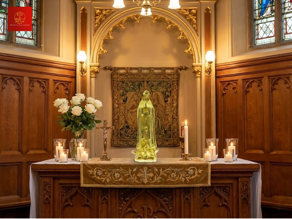 13+ mẫu tượng Đức Mẹ Fatima đẹp, ý nghĩa, phù hợp mọi không gian