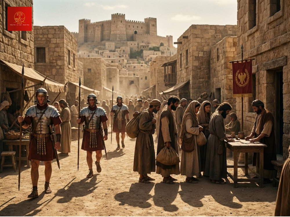 Israel đang chịu sự đô hộ hà khắc của Đế quốc La Mã