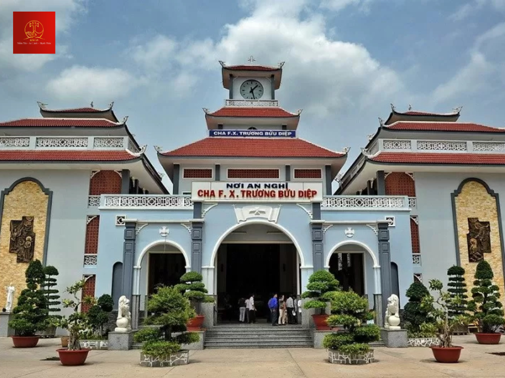 Trung tâm Hành hương Tắc Sậy khang trang, nơi an nghỉ của Cha Diệp