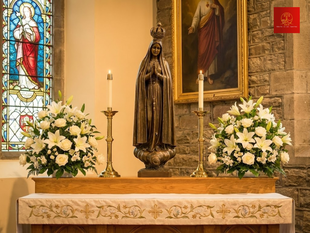 13+ mẫu tượng Đức Mẹ Fatima đẹp, ý nghĩa, phù hợp mọi không gian