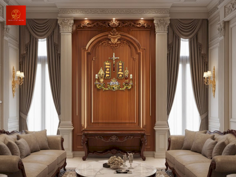 Đặt bàn thờ Chúa ở vị trí trang trọng nhất trong ngôi nhà