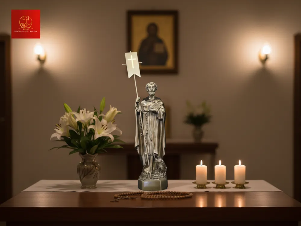 12+ mẫu tượng Thánh Đa Minh đẹp, tinh xảo, trang trọng cho không gian