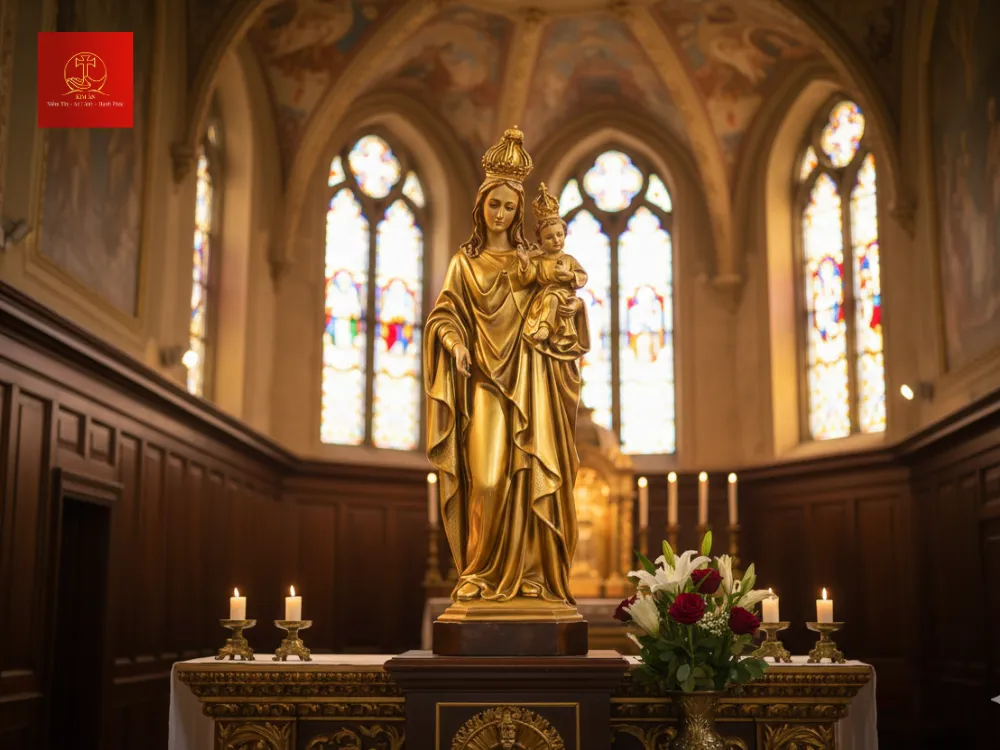 Tượng Mẹ bế Chúa