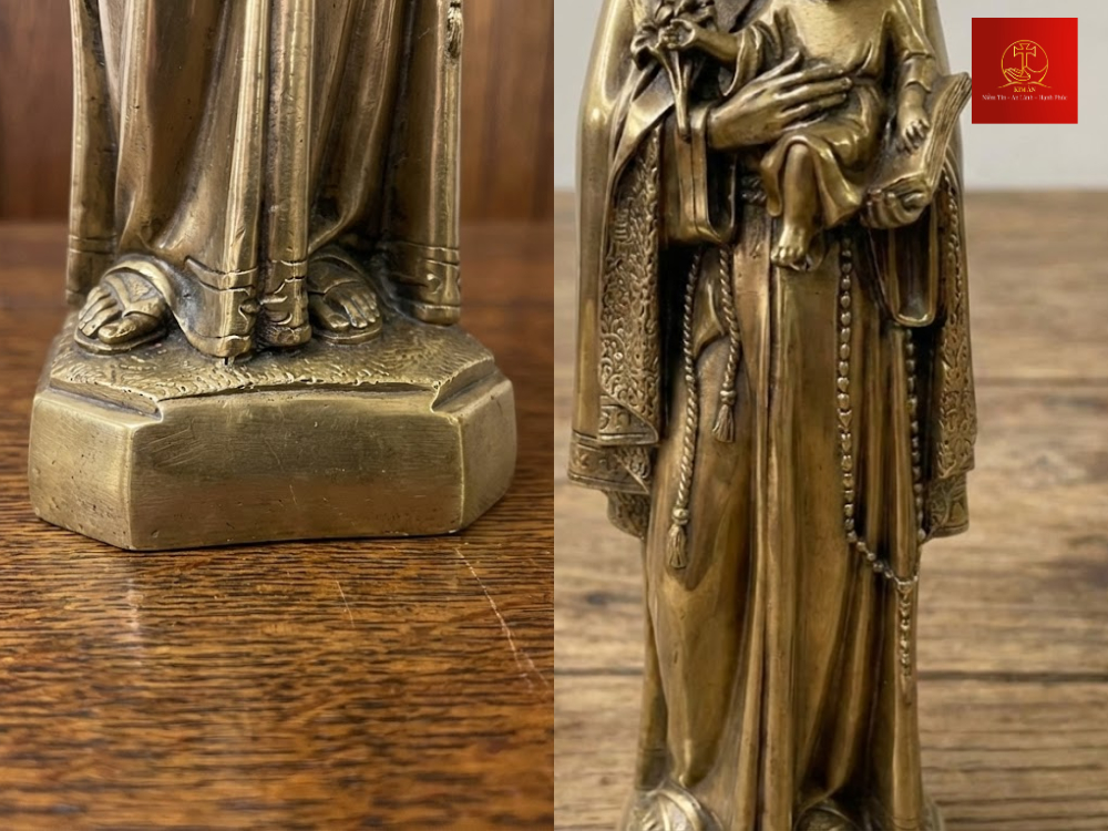 12+ mẫu tượng Thánh Anton chất liệu đồng cao cấp, giá xưởng