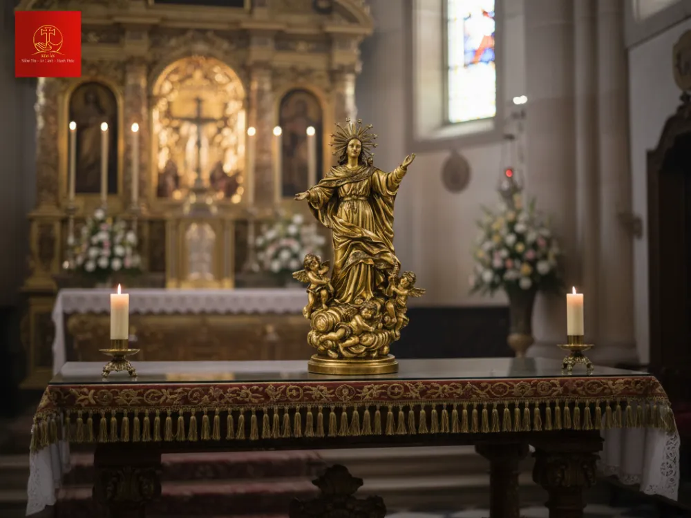 Tượng biểu tượng cho đặc ân Maria