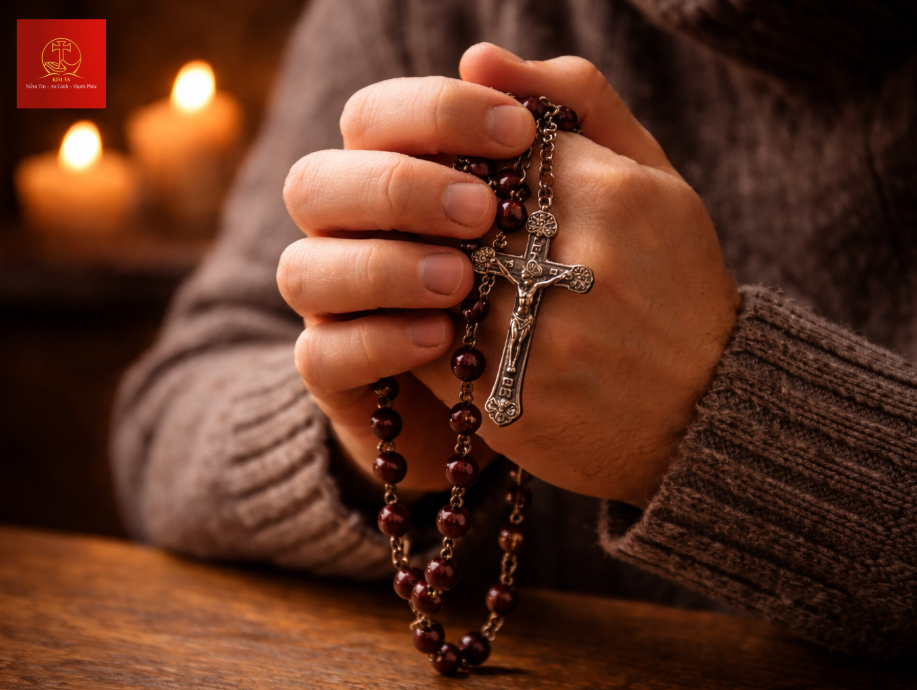 Việc xướng mầu nhiệm và đọc Kinh Lạy Cha giúp tín hữu hiểu rõ hơn về biến cố trong cuộc đời Chúa Giêsu và Đức Mẹ