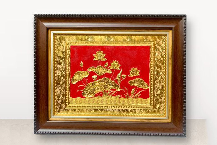 Cách chọn tranh đồng Hóa Sen