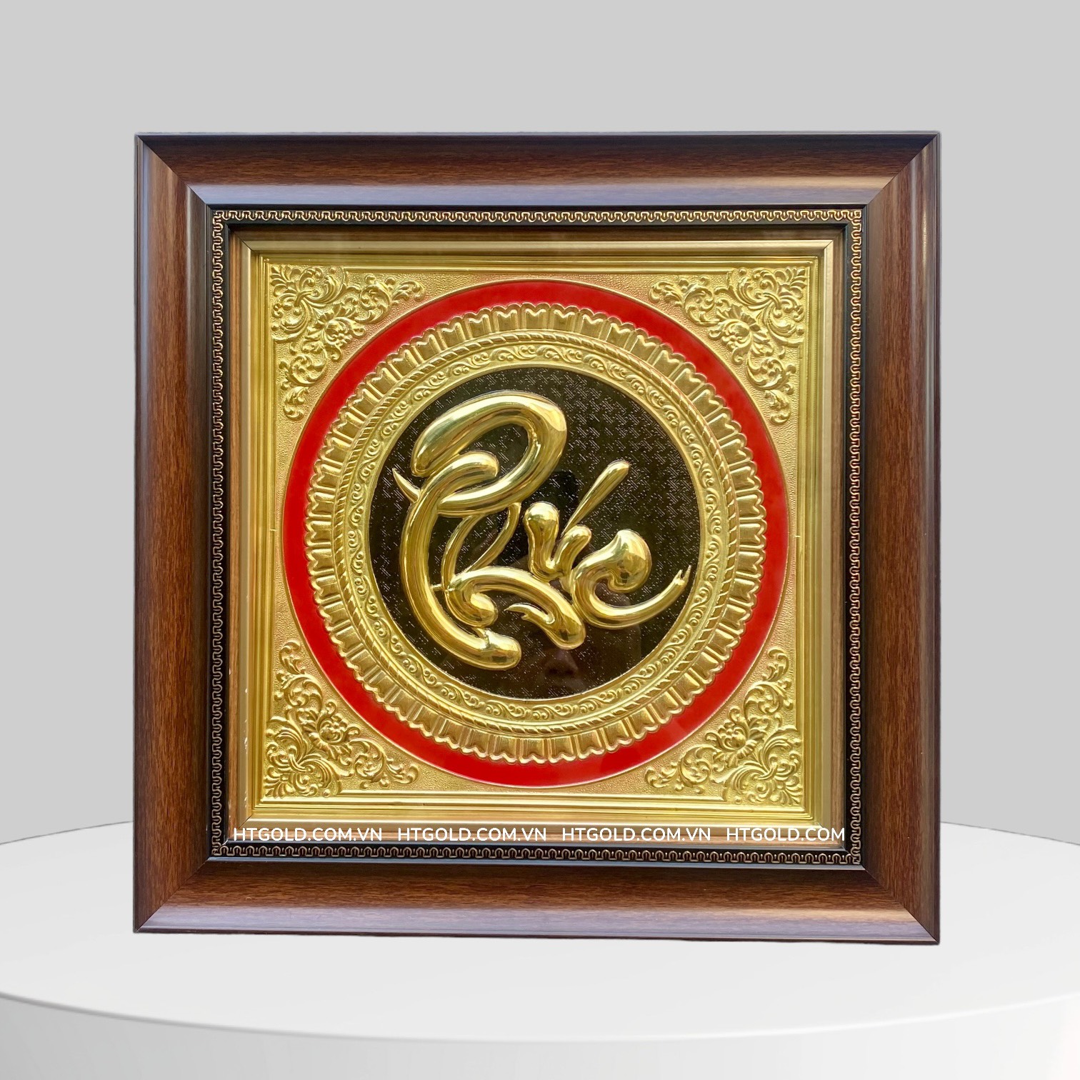 TRANH CHỮ PHÚC BẰNG ĐỒNG (40cm x 40cm)