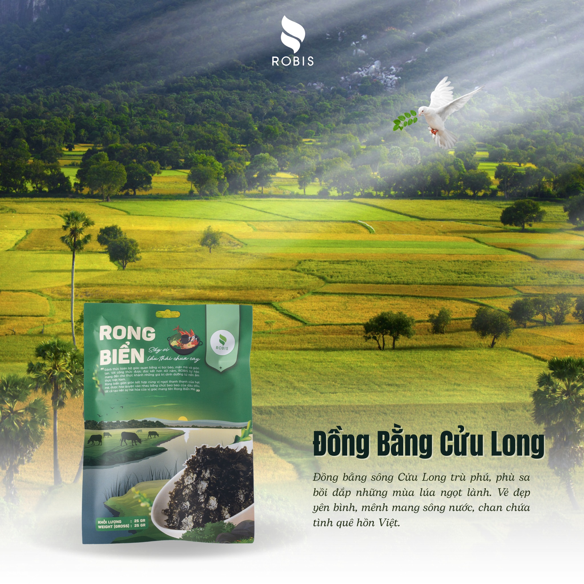 Rong Biển sấy vị lẩu thái chua cay - Đồng Bằng Sông Cửu Long
