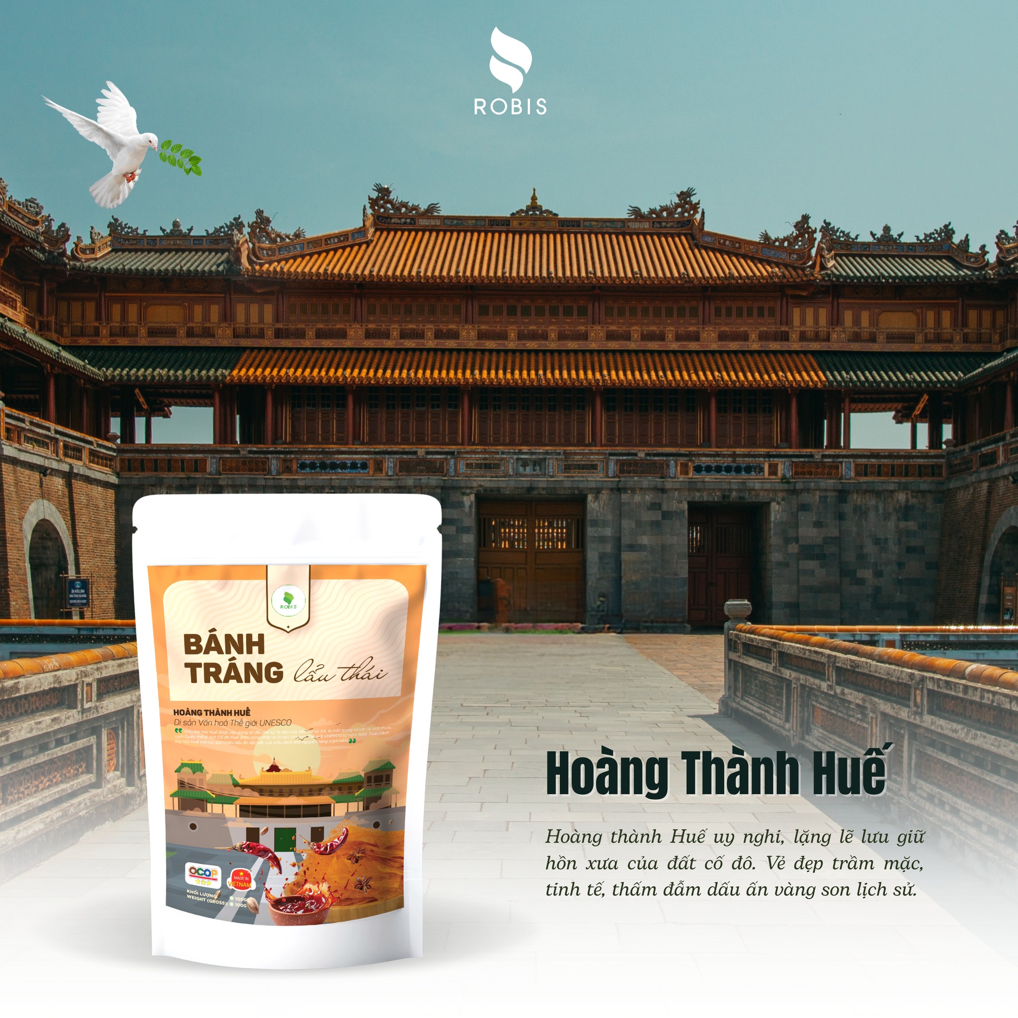 Bánh tráng lẩu thái - Hoàng Thành Huế