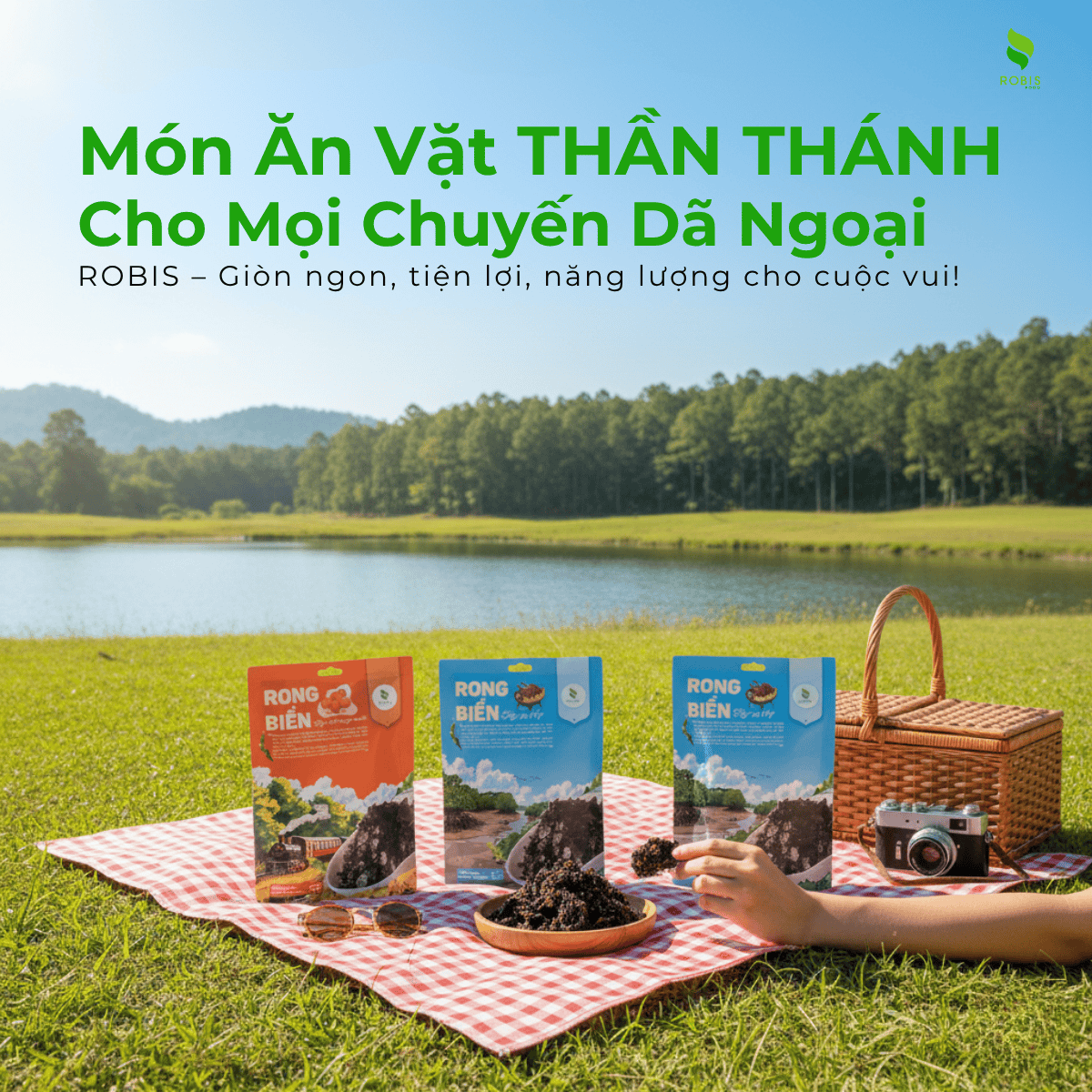 Bỏ túi 10 cách ăn rong biển Robis: Món ăn vặt 