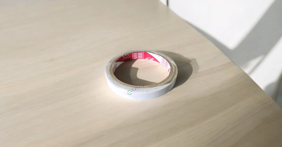 Băng keo 2 mặt 1.2cm 10Yard