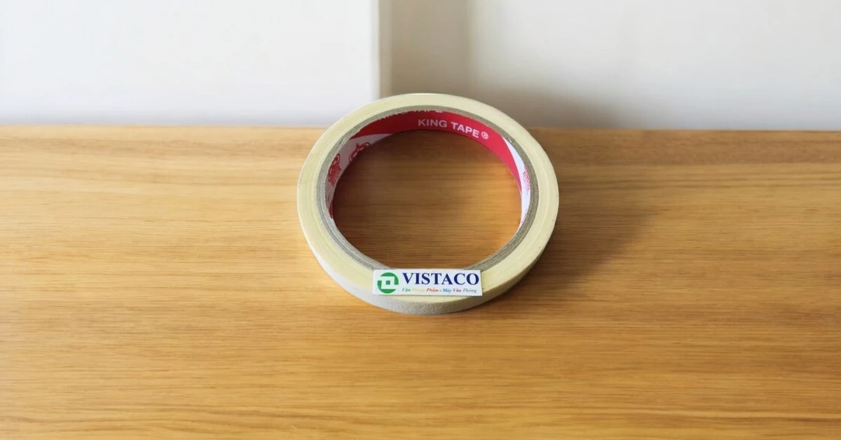 Băng keo giấy 1.2cm 18 yard