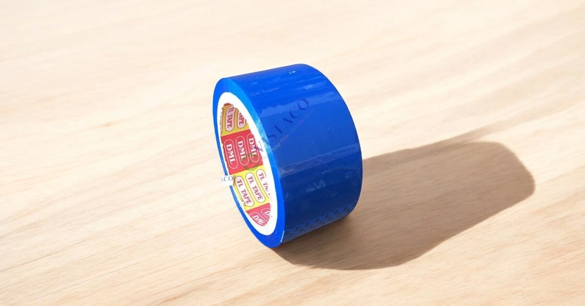 Băng keo màu xanh dương 4.8cm 80Y 43mic
