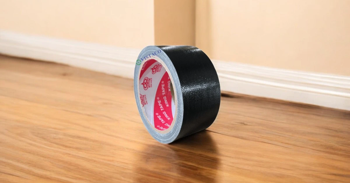 Băng keo vải 4,8cm 10mét đen