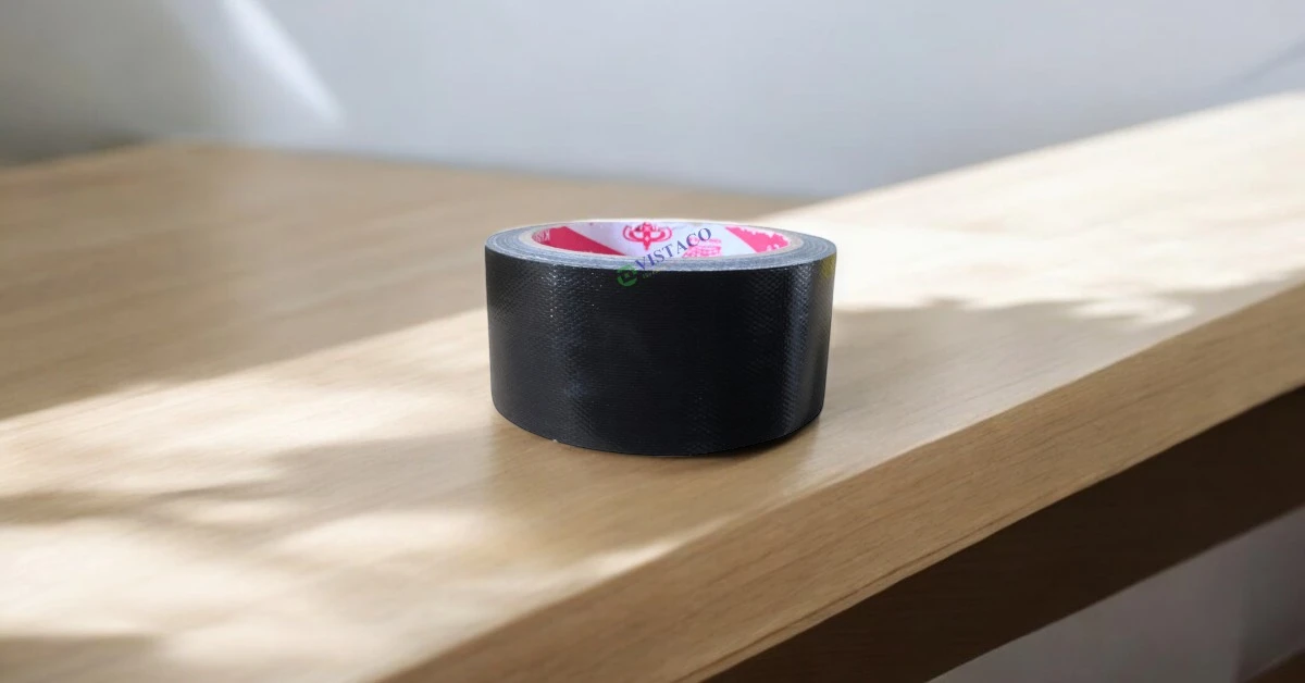 Băng keo vải 4,8cm 10 mét đen