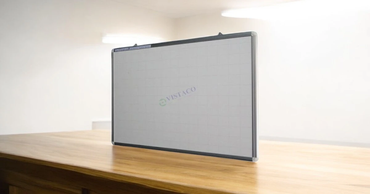 Bảng trắng Mica 60cm x 100cm cố định