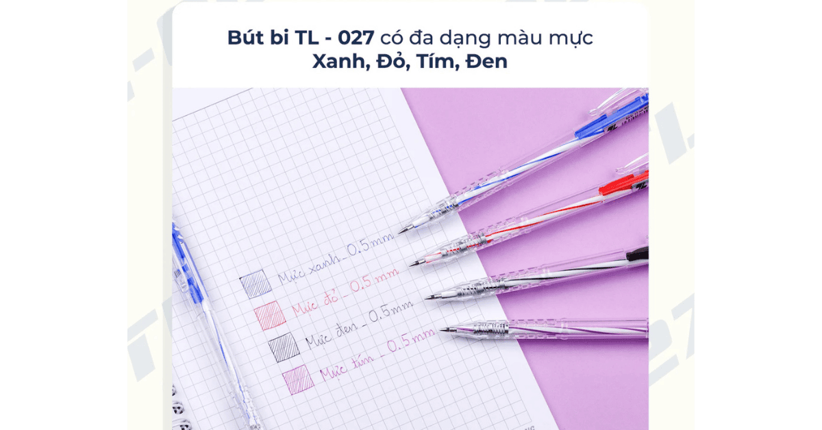 Bút bi TL027 Thiên Long