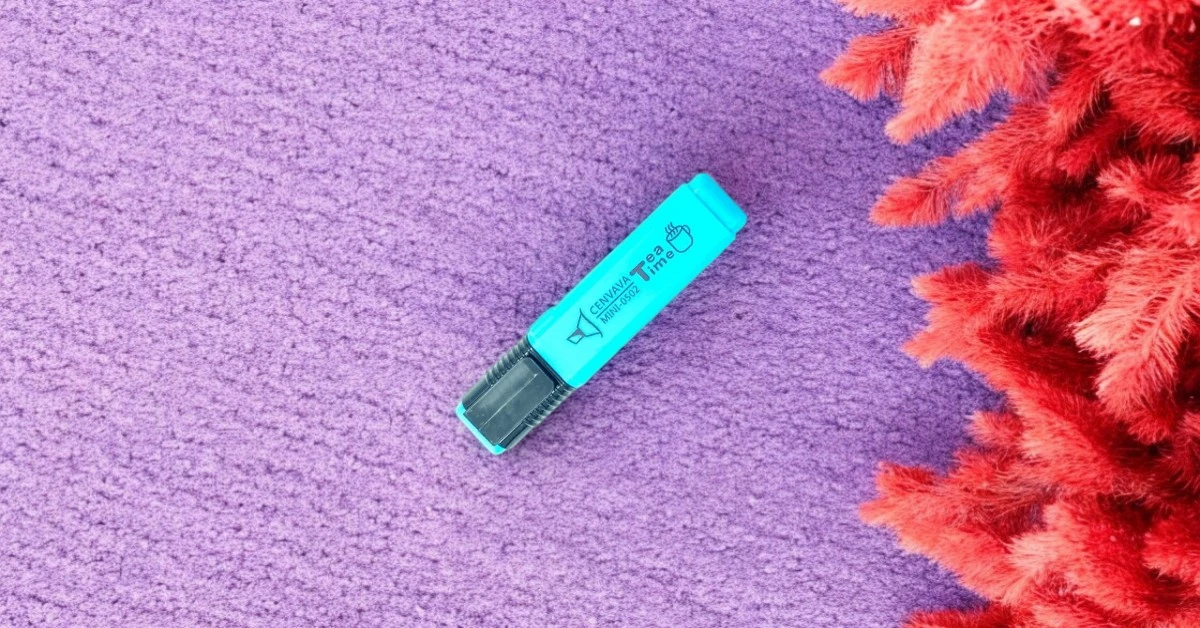 Bút dạ quang Mini-0502 Cenvava xanh dương