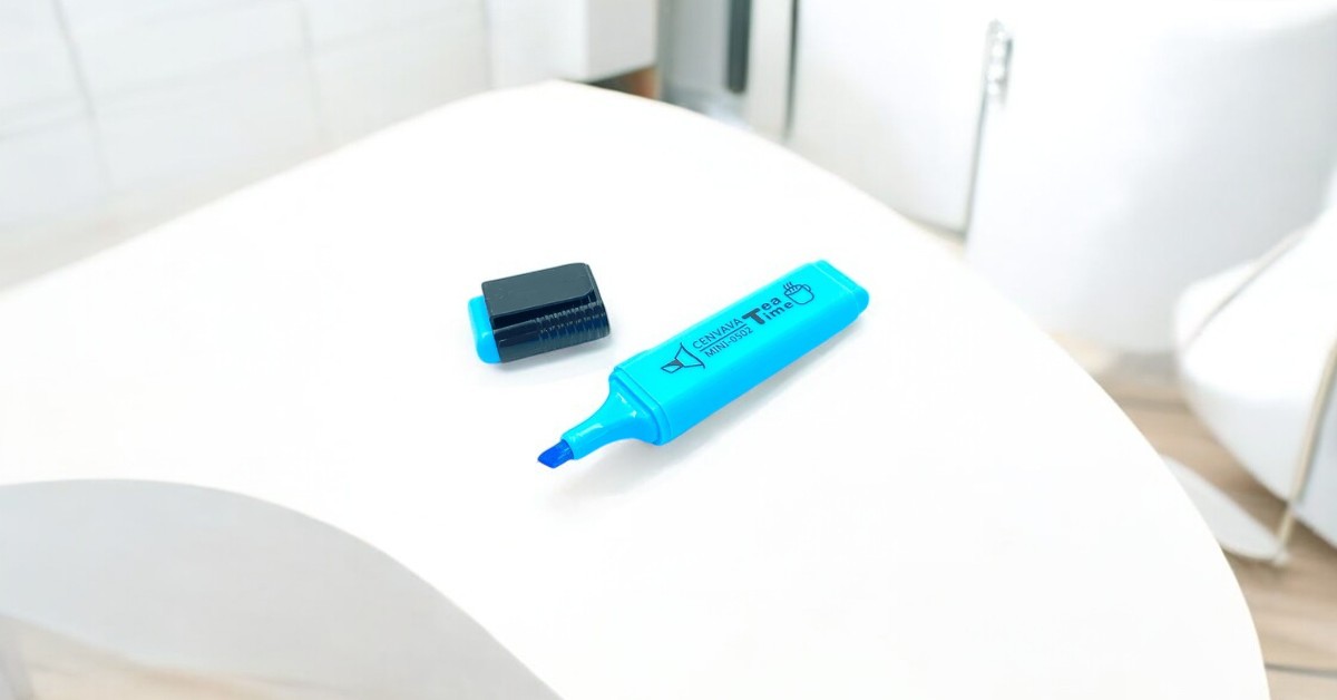 Bút dạ quang Mini-0502 Cenvava xanh dương