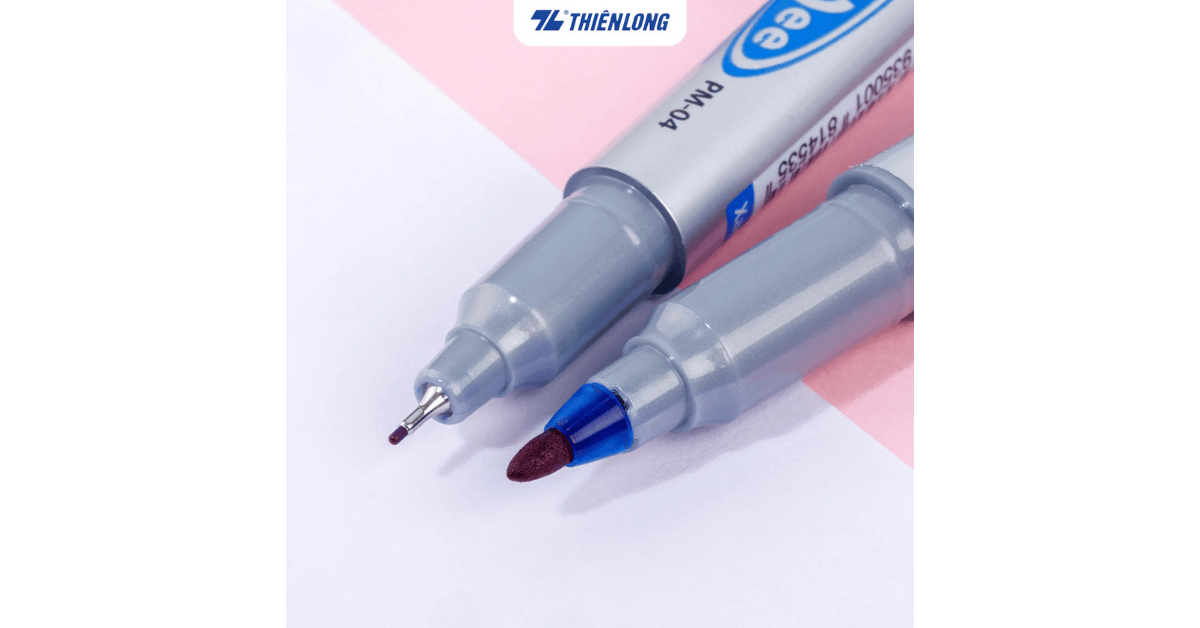 Bút lông dầu PM-04 xanh CeeDee Thiên Long