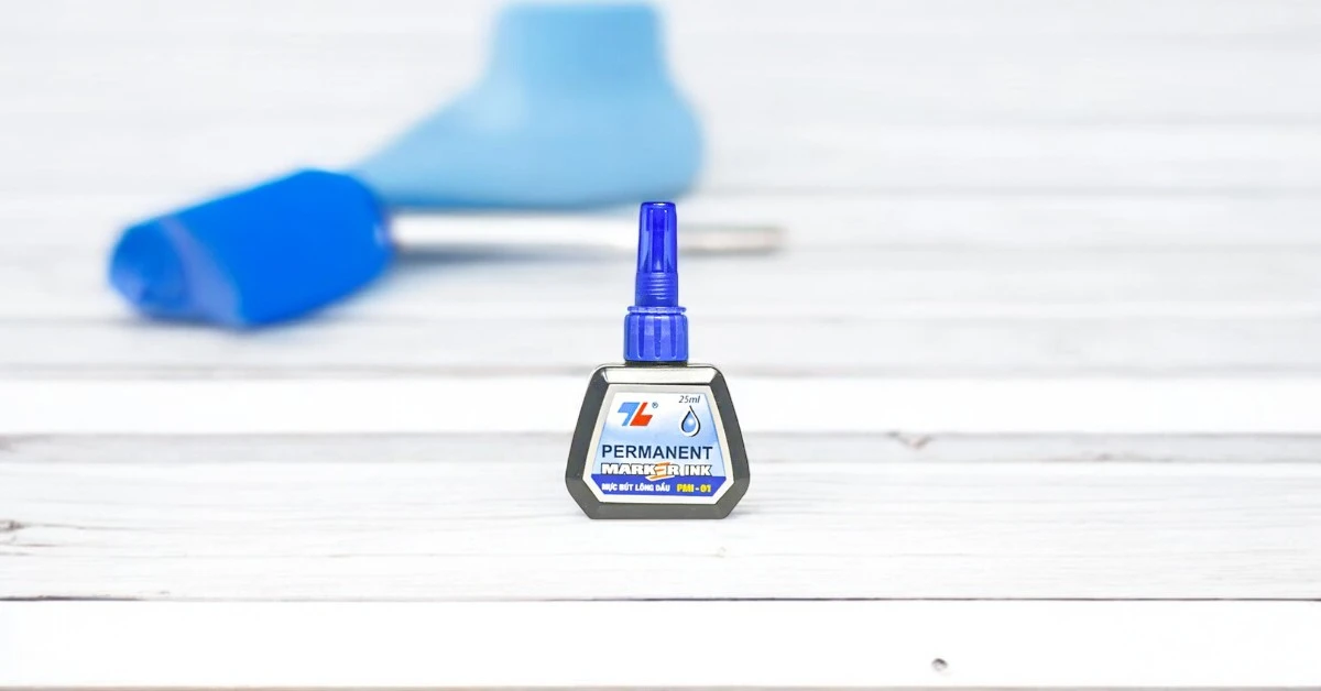 Mực bút lông dầu PMI-01 xanh
