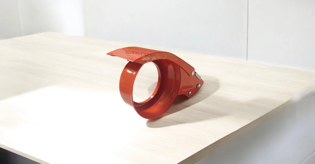 Cắt băng keo cầm tay 5cm Dân Hoa TD-D01 cam (sắt)