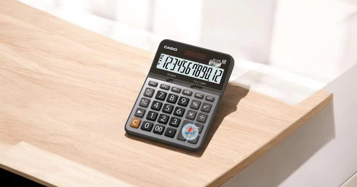 Máy tính Casio Chính hãng DX120B