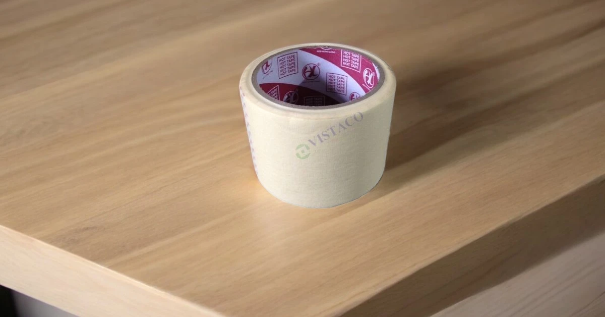 Băng keo giấy 7cm 18Yard