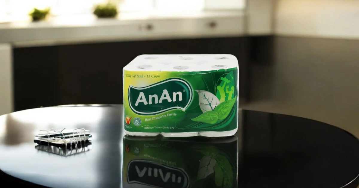 Giấy vệ sinh AnAn 12 Cuộn lốc