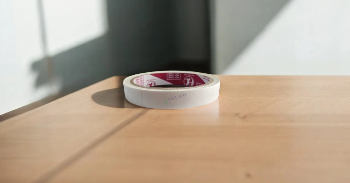 Băng keo 2 mặt 2cm 10Yard