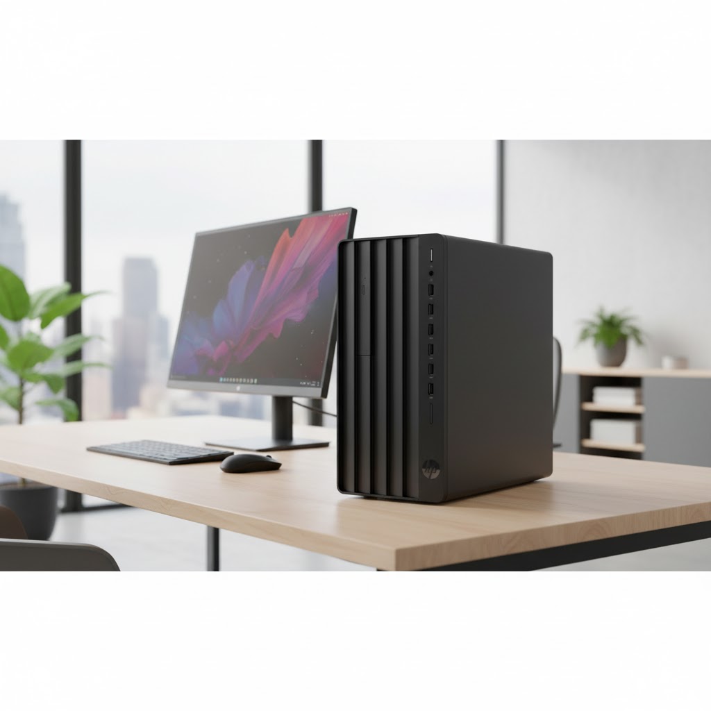 Máy tính để bàn HP Pro Tower 280 G9 PCI, Core i3-12100,8GB RAM,256GB SSD,Intel Graphics,Wlan ac+BT,Keyboard,Mouse,Win 11 Home