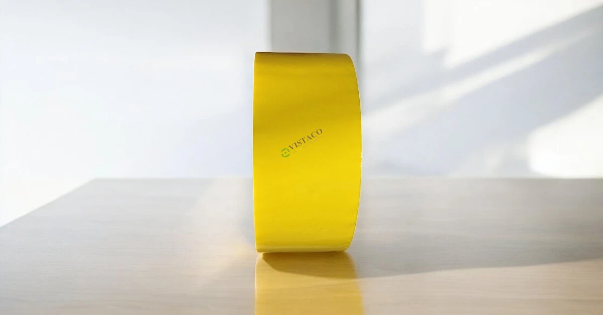 Băng keo màu vàng 4.8cm 80Y 43mic