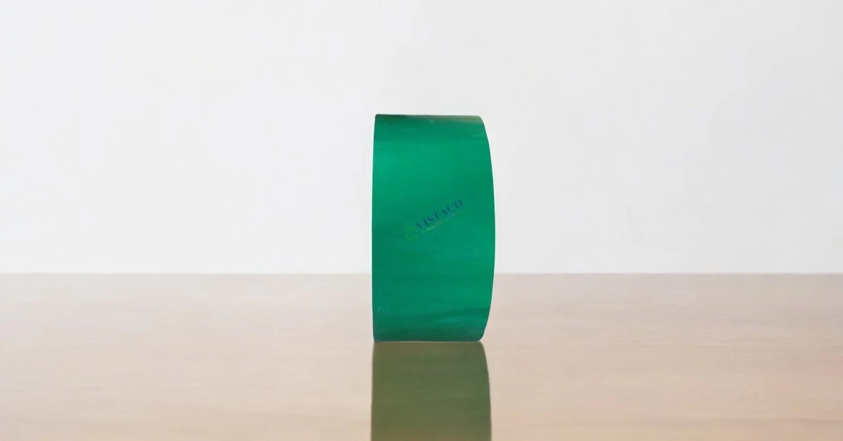 Băng keo màu xanh lá 4.8cm 80Y 43mic