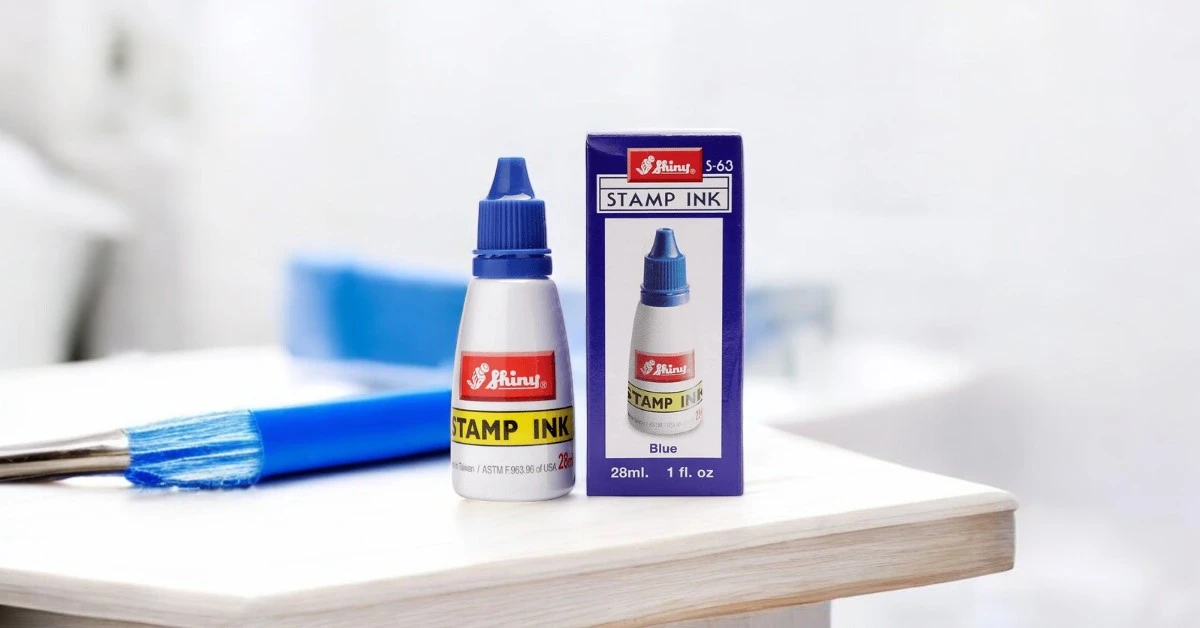 Mực dấu Shiny xanh (S63)
