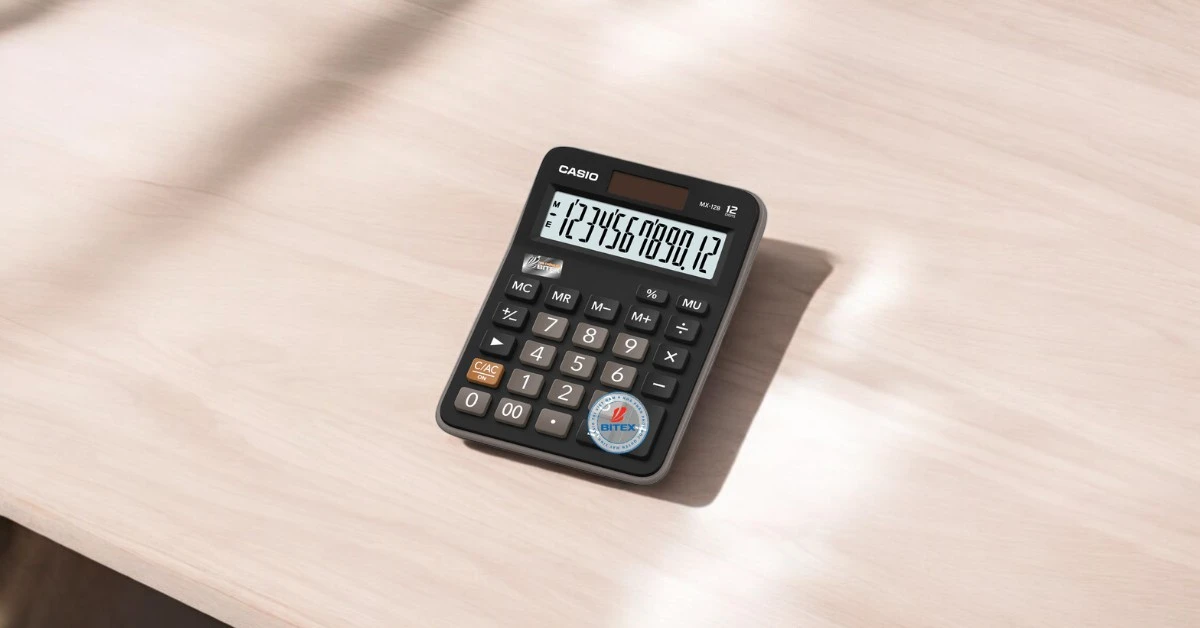 Máy tính Casio Chính hãng MX12B