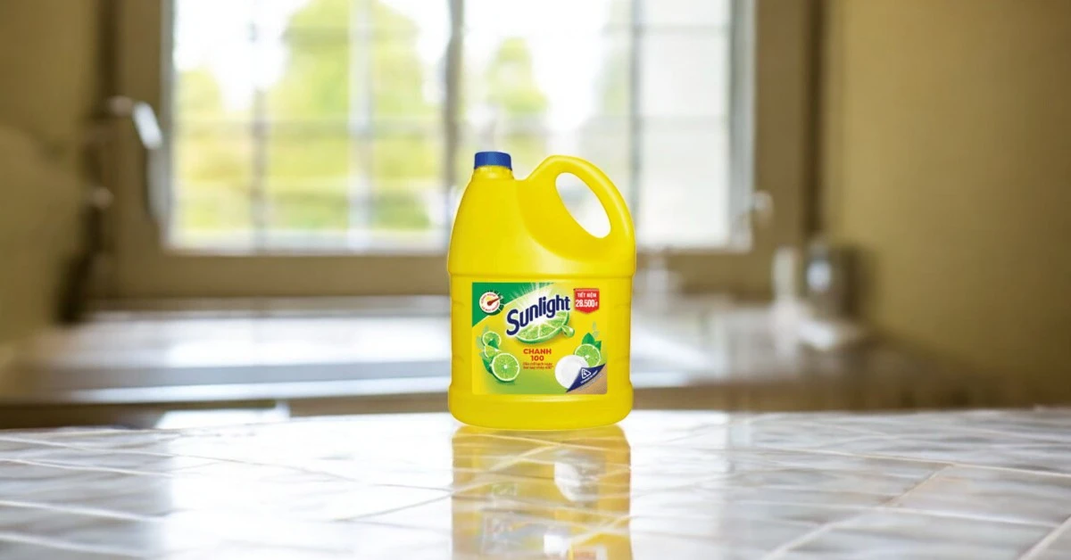 Nước rửa chén Sunlight chanh 3.6kg