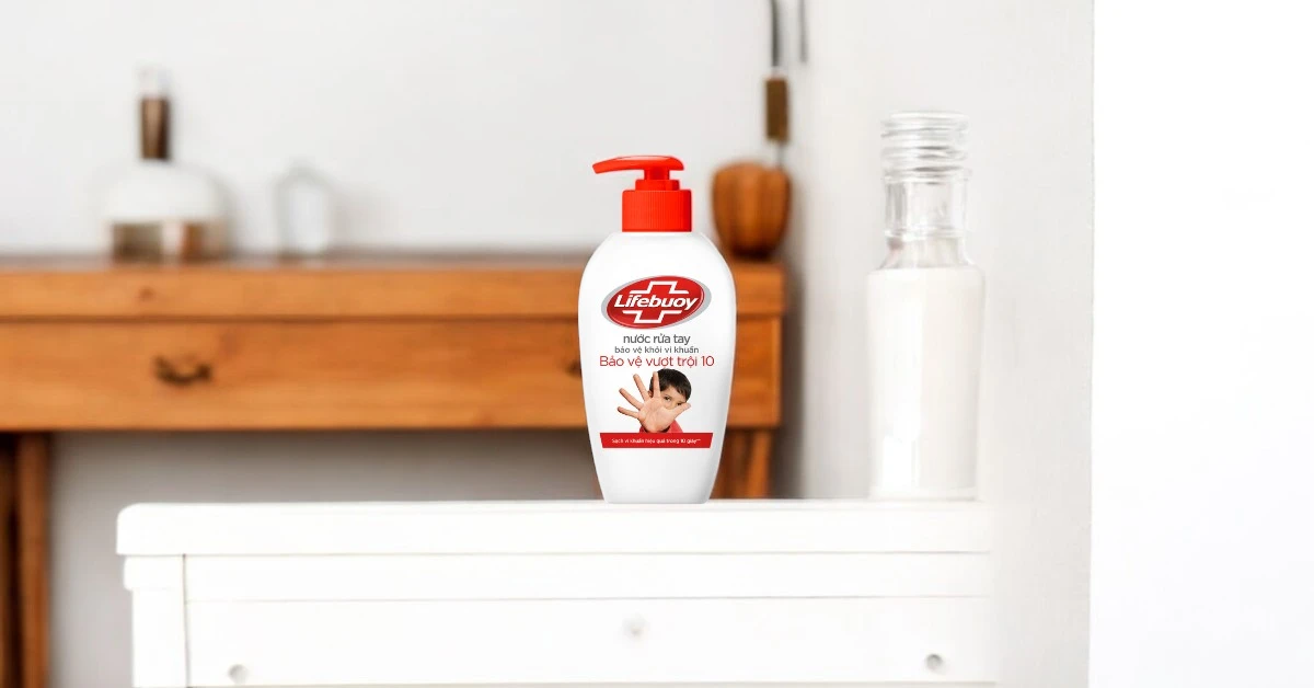 Nước rửa tay Lifebuoy 180gr